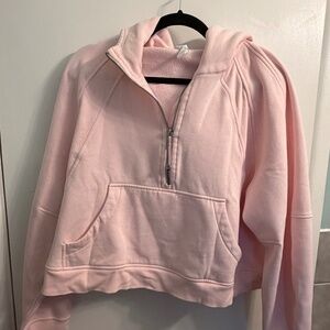 Rare Lululemon Funnel Neck Cropped Scuba Size XL/XXL